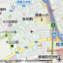 ツクイ板橋第二周辺の地図