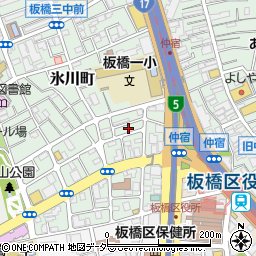 東京都板橋区氷川町8周辺の地図