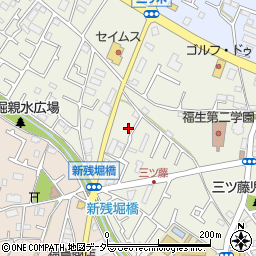 東京都武蔵村山市三ツ藤2丁目25-4周辺の地図