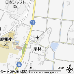 長野県駒ヶ根市東伊那栗林2486-2周辺の地図
