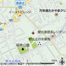 東京都東村山市恩多町3丁目31周辺の地図