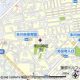 東京都練馬区氷川台4丁目47-18周辺の地図