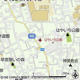 池田クリーニング店周辺の地図