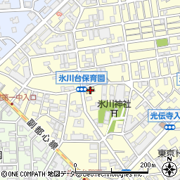 東京都練馬区氷川台4丁目47-12周辺の地図