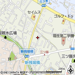 東京都武蔵村山市三ツ藤2丁目25-3周辺の地図
