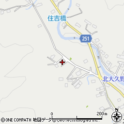 東京都西多摩郡日の出町大久野6801周辺の地図