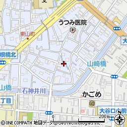 東京都板橋区東山町8周辺の地図