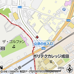 千葉県成田市公津の杜3丁目32周辺の地図