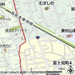 富士見町４周辺の地図