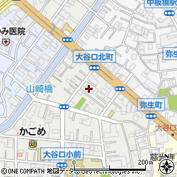 東京都板橋区大谷口北町13周辺の地図
