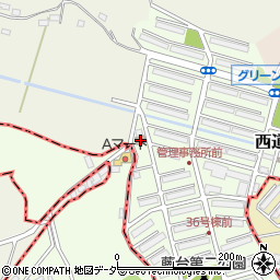 鎌ケ谷グリーンハイツ　自治会周辺の地図
