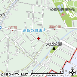 東京都東村山市恩多町1丁目37周辺の地図