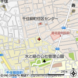 東京都足立区千住龍田町16周辺の地図