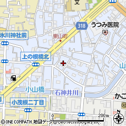 東京都板橋区東山町24周辺の地図