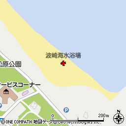 波崎海水浴場周辺の地図