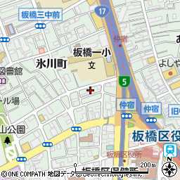 東京都板橋区氷川町9周辺の地図