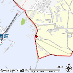 千葉県成田市飯仲297-2周辺の地図
