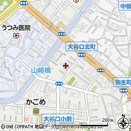 東京都板橋区大谷口北町45周辺の地図