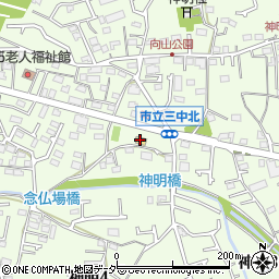 ローソン武蔵村山神明四丁目店周辺の地図
