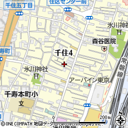 東京都足立区千住の地図 住所一覧検索 地図マピオン