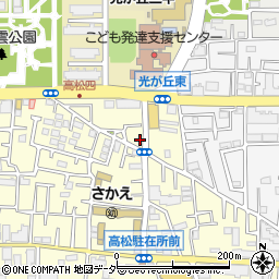 冨田高松クリニック周辺の地図