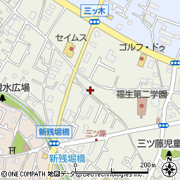 東京都武蔵村山市三ツ藤2丁目23-11周辺の地図