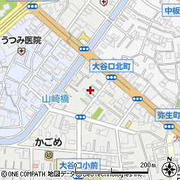 東京都板橋区大谷口北町45-2周辺の地図