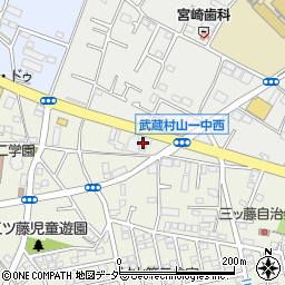 不動産専門館武蔵村山店周辺の地図