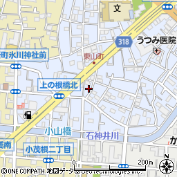 東京都板橋区東山町25周辺の地図