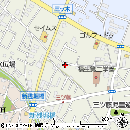 東京都武蔵村山市三ツ藤2丁目22-6周辺の地図