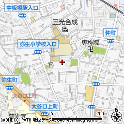 板橋区立児童館　弥生周辺の地図