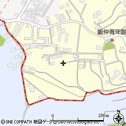 千葉県成田市飯仲277周辺の地図