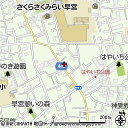 中野酸工株式会社　練馬支店周辺の地図