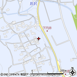 山梨県韮崎市円野町下円井1585周辺の地図