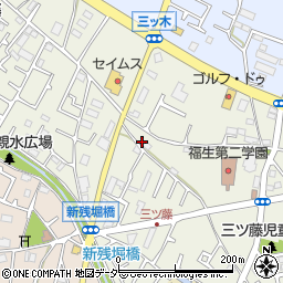 東京都武蔵村山市三ツ藤2丁目23-10周辺の地図