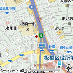 ａｐｏｌｌｏｓｔａｔｉｏｎ板橋ＳＳ周辺の地図