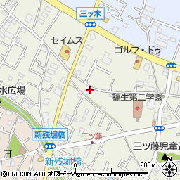 東京都武蔵村山市三ツ藤2丁目23-1周辺の地図