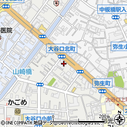 東京都板橋区大谷口北町12周辺の地図