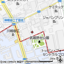 東京都羽村市神明台4丁目10-11周辺の地図