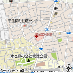 東京都足立区千住柳町5周辺の地図
