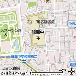 東京都葛飾区小菅2丁目12周辺の地図