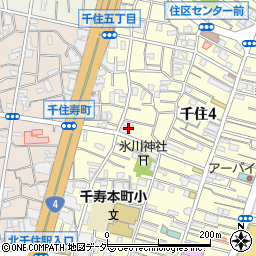 平野屋・煎餅店周辺の地図