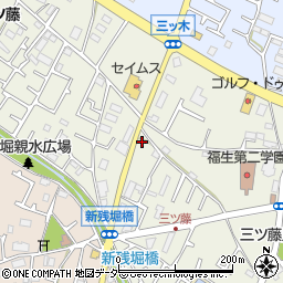 東京都武蔵村山市三ツ藤2丁目24-4周辺の地図