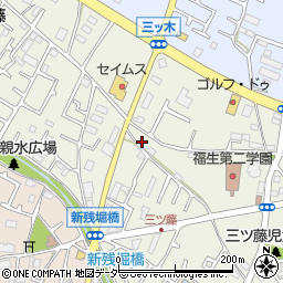 東京都武蔵村山市三ツ藤2丁目23-9周辺の地図