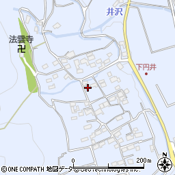 山梨県韮崎市円野町下円井1559周辺の地図