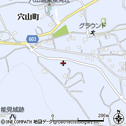 山梨県韮崎市穴山町3613周辺の地図