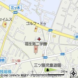 東京都武蔵村山市三ツ藤2丁目15周辺の地図