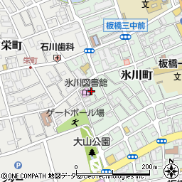 東京都板橋区氷川町28周辺の地図