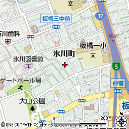 東京都板橋区氷川町31周辺の地図