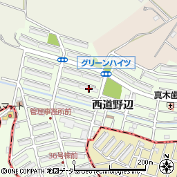 鎌ケ谷グリーンハイツ１７周辺の地図